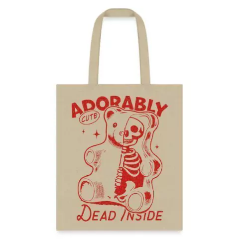 DEAD INSIDE Tote bag