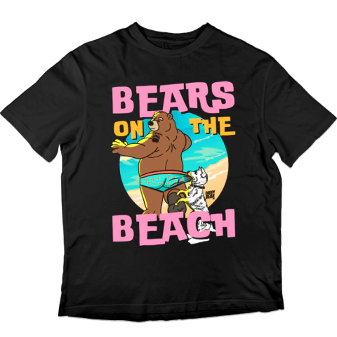 BEARS ON THE BEACH Playera