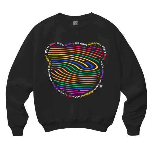 HUELLA PRIDE Sudadera