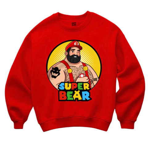 SUPER BEAR ILUSTRA Sudadera