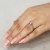 Anel de Prata 925 com Ródio Branco Solitário Moissanite 3mm - Morelli Joias | Joias que expressam a sua personalidade