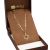 Corrente de ouro 18k Masculina Piastrine 60cm + Estrela Davi
