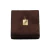 Pingente de Ouro 18k 750 Placa Lisa detalhes diamantados