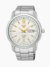 Relogio Seiko 5 Masculino Automatico Prata Branco SNKP15B1 - comprar online