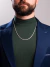 Corrente de prata 925 Masculina Malha baiano 60cm s pingente - loja online