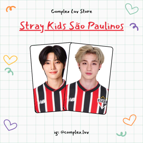 Photocard Stray Kids São Paulinos