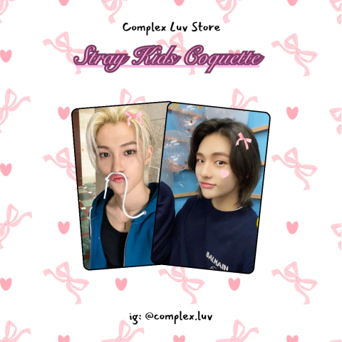 Photocard Stray Kids Coquette