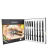 Faqueiro para Churrasco de Aço Inox Black James.F 8pçs - comprar online