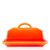 Manteigueira de Cerâmica Le Creuset Laranja 9x12CM - comprar online
