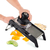 Mandoline Progressive Profissional Preto 36x14x16cm - UP+Casa