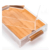 Resfriador de Frios de Acrílico e Bambu Onom 31x19x14cm na internet