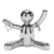 Porta Anel Umbra Buddy Cromado 7cm 3pçs na internet