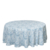 Toalha de Mesa Rendonda Impermeável Auguri Casa Acqua Provenza 180cm