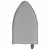 Luva Térmica para Passar Roupa Cinza 30cm