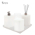 Conjunto de Acrílico para Banheiro Onom Square Branco 5pçs