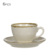 Xícara para Chá de Porcelana Soho Kutaya Bege 200ml 6pçs