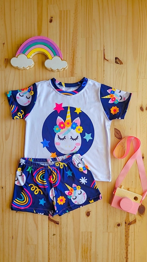 Pijama Unicórnio - Mundo Colorá