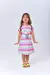 Vestido Sorvete Catarina - com laço na internet