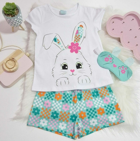 Pijama Coelho com Tapa Olho
