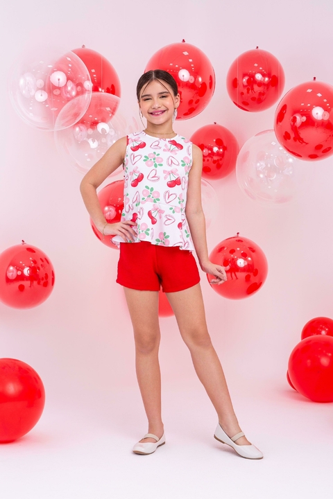 Conjunto Mirela - Cereja