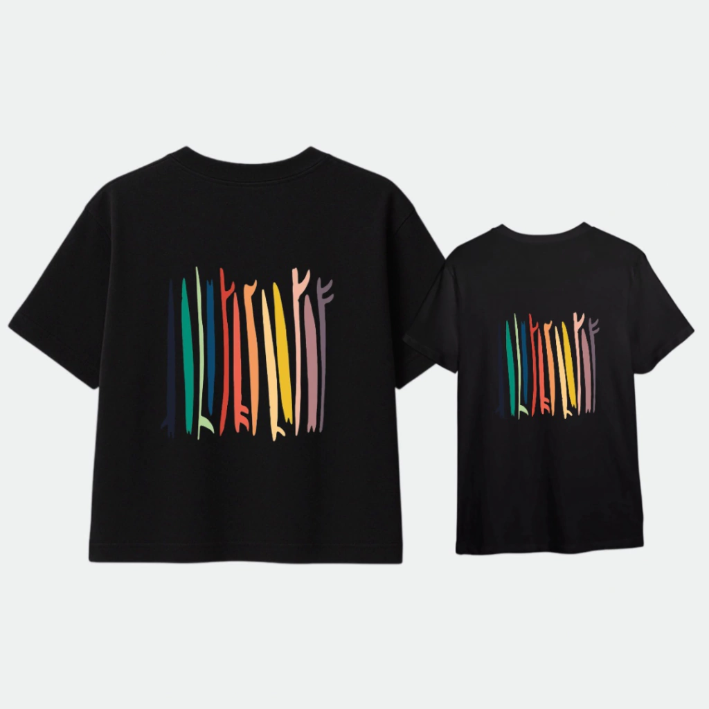 PACK REMERAS MAMÁ + MINI (TABLITAS NEGRA)