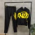 Conjunto Moletom Syna “Preto/Amarelo”