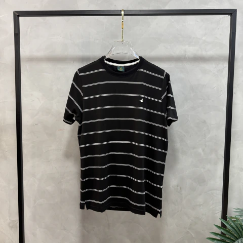Camiseta Brooksfield Listrada - Preta