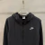Moletom Nike Club zíper Preta na internet