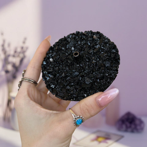 Incensário Turmalina Negra: Limpeza e Proteção - comprar online