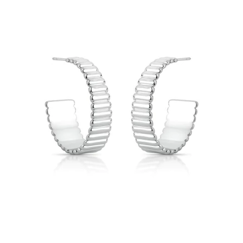 Argola Rafaela Prata - comprar online