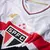 Camisa São Paulo I 25/26 manga longa - Torcedor New Balance Masculina - Branca com detalhes em vermelho e preto - Footfy Sports