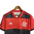 Camisa Flamengo I 21/22 Torcedor Masculina - Vermelha com detalhes em preto e branco - Footfy Sports