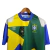 Camisa Seleção Brasileira Retrô 91/94 Umbro Torcedor Masculina - Detalhes em verde,amarelo,e azul - Footfy Sports