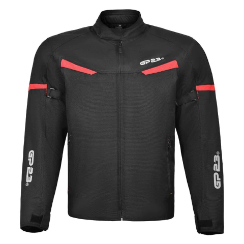 Campera GP23 PK-01 - NEGRO ROJO
