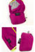 Rompevientos Run Dama Negro con Rosa- Yasuka - comprar online