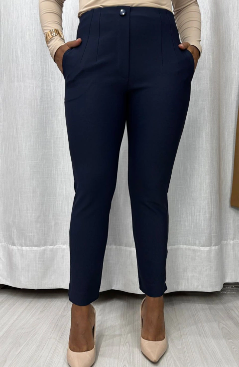 Calça Feminina Bonequim Com Bolso - 55215
