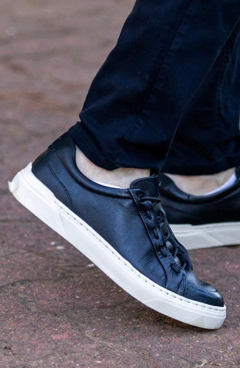 Sapatenis Masculino Couro Bovino - 240902