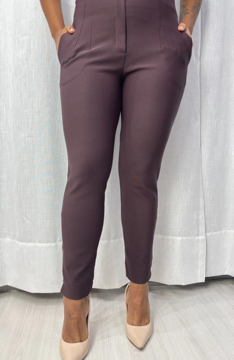 Calça Feminina Bonequim Com Bolso - 55215