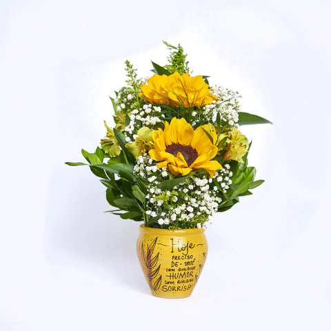 Vaso da Cici - Dois Girassóis - comprar online