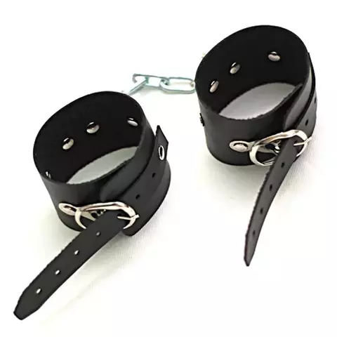 Algema com Corrente em Couro Sintético