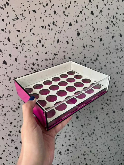 Expositor Em Mdf 3mm Para Brigadeiro 20x15x5cm Mod 18