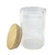 Pote para Mantimentos com Tampa de Bambu 450ml - Casa Linghi UD