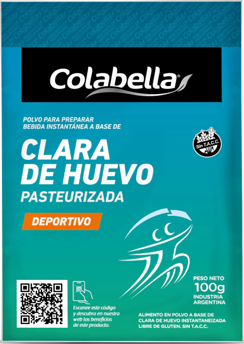 clara de huevo en polvo