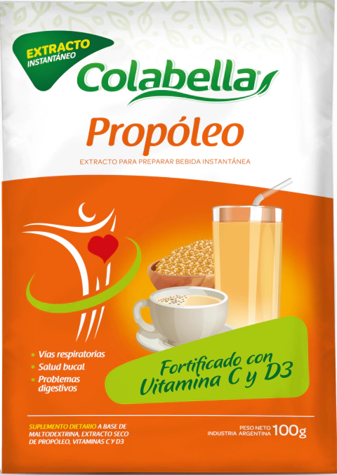 paquete de extracto de propóleo x 100 gr Colabella