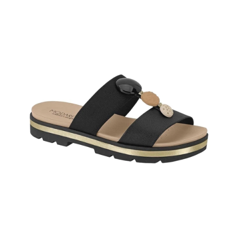 Sandália Modare Ultra Conforto Float Nature Mtz Prem Preto -7132.138 - comprar online