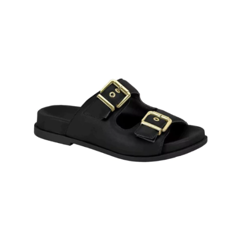 Sandália Modare Ultra Conforto Napa Pele Strech Preto-7188.104 - comprar online