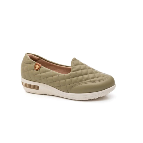 Sapato Feminino Modare 7320.263 Sense Flex Strech Camel- Verde - comprar online