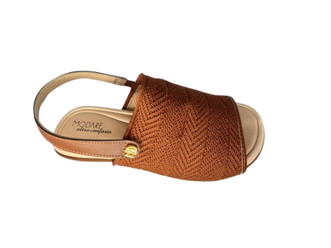 Tamanco Modare 7127.265 Ultra Conforto Knit-Avelã - comprar online