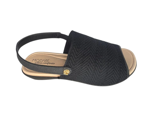 Tamanco Modare 7127.265 Ultra Conforto Knit-Preto - comprar online