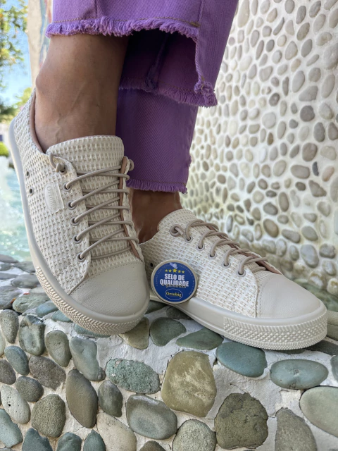 Tênis Feminino 810by Confort Ortobig-Off White - comprar online